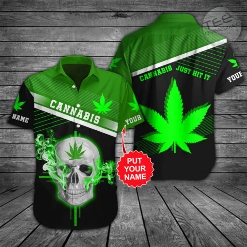 Customized Just Hit It Short Sleeve Dress Shirt OVS0624S
