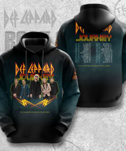 Def Leppard Black Hoodie OVS0624ZH