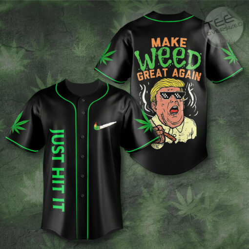 Just Hit It 420 baseball jersey OVS0624D