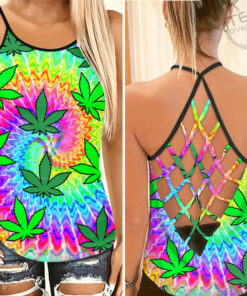 Just Hit It Criss Cross Tank Top OVS0624N