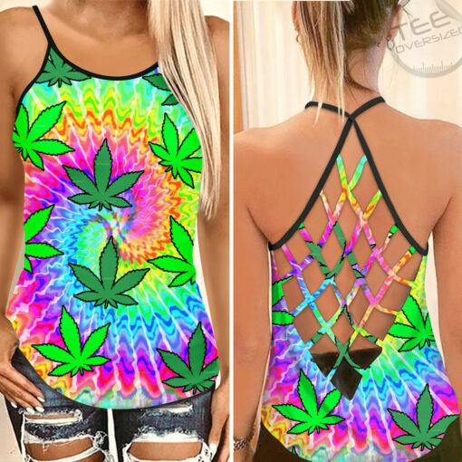 Just Hit It Criss Cross Tank Top OVS0624N