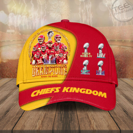 Kansas City Chiefs Back to Back Cap OVS0624P