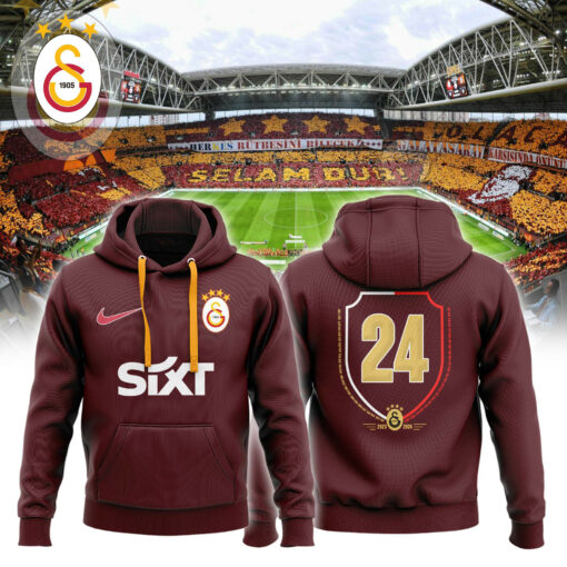 Galatasaray SK Purple Hoodie OVS0724SS