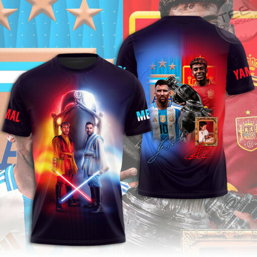 Lionel Messi x Lamine Yamal T shirt OVS0724ZR