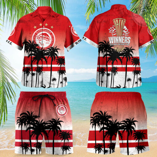 Olympiacos Hawaiian Shirt OVS0724Q