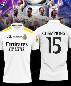 Real Madrid White Polo OVS0724W