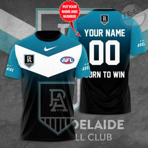Customized Port Adelaide FC T shirt OVS0924SE