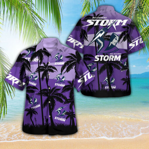 Melbourne Storm Hawaiian Shirt OVS0924SL