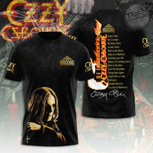 Black Sabbath x Ozzy Osbourne T shirt OVS1024SK