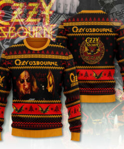 Black Sabbath x Ozzy Osbourne ugly christmas sweater OVS1024SV