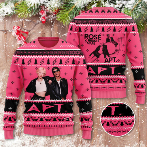 Bruno Mars x Rose ugly christmas sweater OVS1024SZ