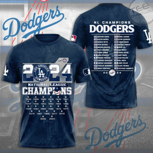 Los Angeles Dodgers T shirt OVS1024SC