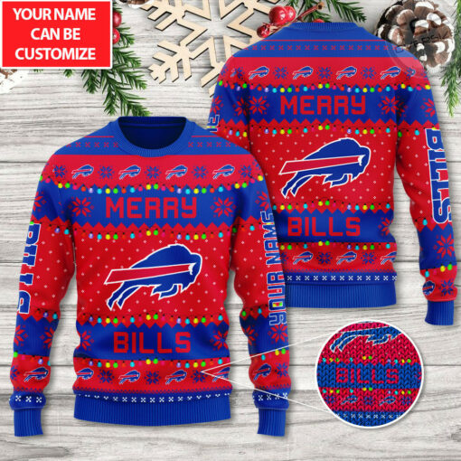 Buffalo Bills ugly christmas sweater OVS1124K