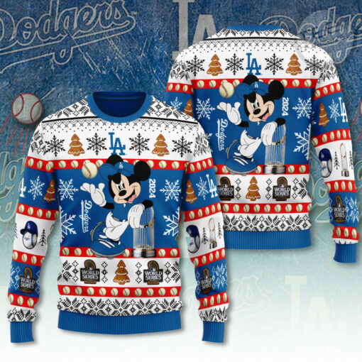 Los Angeles Dodgers ugly sweater OVS1124Q