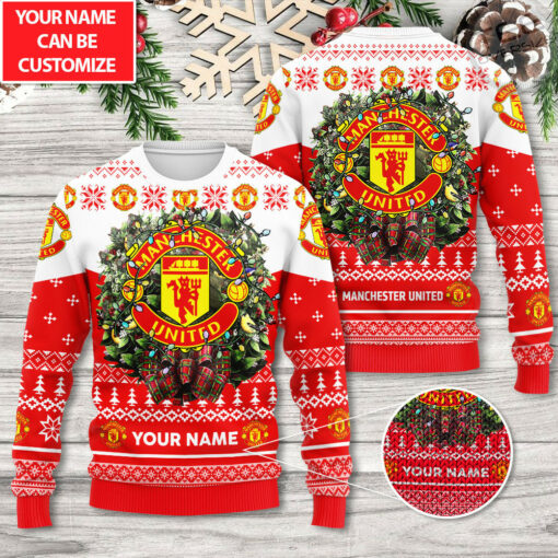 Manchester United ugly sweater OVERSIZEDTEE 4