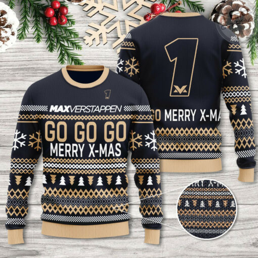 Max Verstappen ugly sweater OVERSIZEDTEE 19