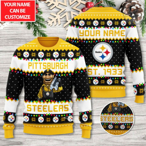 Pittsburgh Steelers ugly sweater OVS1124J