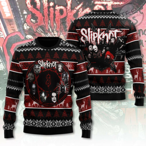 Slipknot ugly christmas sweater OVS1124U