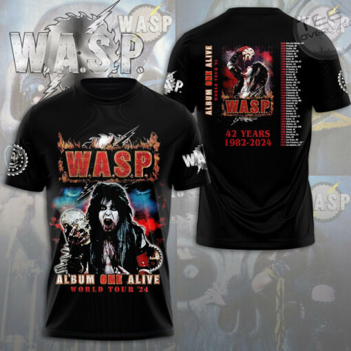 W.A.S.P Band T shirt OVERSIZEDTEE 23