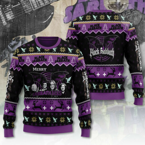 Black Sabbath ugly sweater OVERSIZEDTEE 34