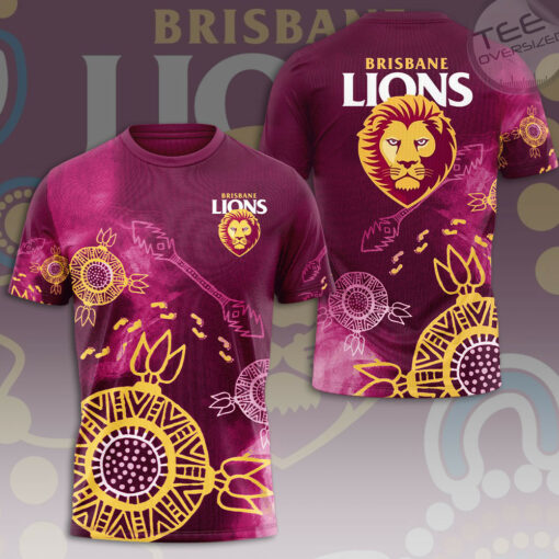 Brisbane Lions T shirt OVERSIZEDTEE 30