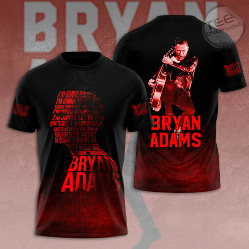 Bryan Adams T shirt OVERSIZEDTEE 60