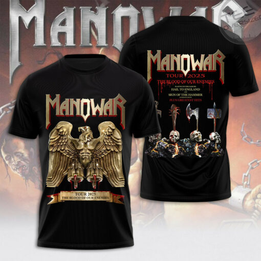 Manowar Band T shirt OVERSIZEDTEE 43