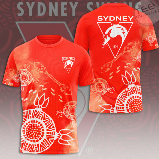 Sydney Swans T shirt OVERSIZEDTEE 32