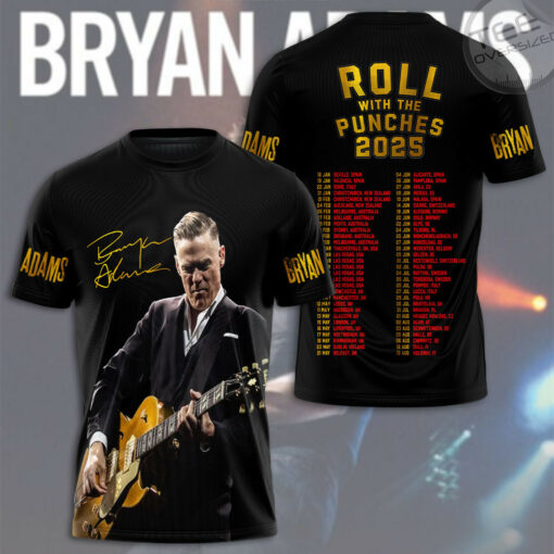 Bryan Adams T shirt OVERSIZEDTEE 82
