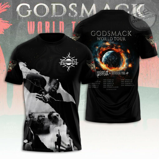 Godsmack T shirt OVERSIZEDTEE 77