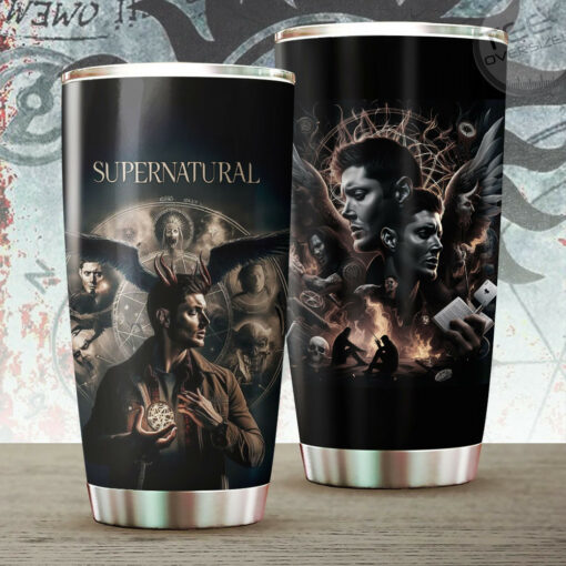 Supernatural Tumbler Cup OVERSIZEDTEE 78 01