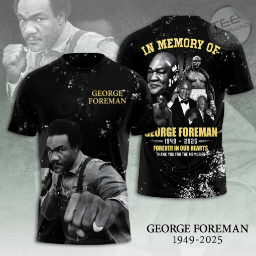 George Foreman T shirt OVERSIZEDTEE 128