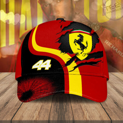 Lewis Hamilton 44 cap OVERSIZEDTEE 133