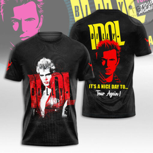 Billy Idol T shirt BILLYIDOL