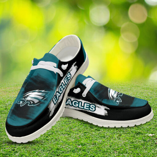 Philadelphia Eagles Dudes Shoes Loafer Shoes