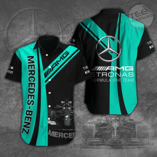 AMG Mercedes Petronas 3D short sleeve dress