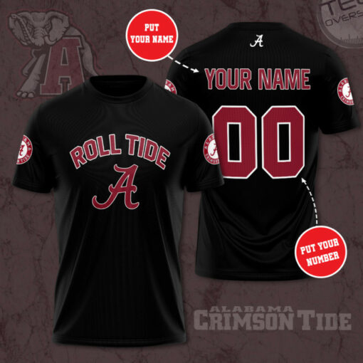 Alabama Crimson Tide 3D T shirt 01
