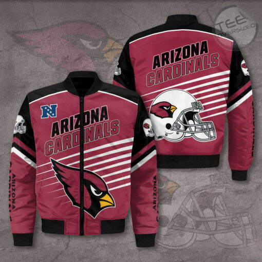 Arizona Cardinals 3D Bomber Jacket 01