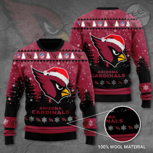 Arizona Cardinals 3D Ugly Sweater