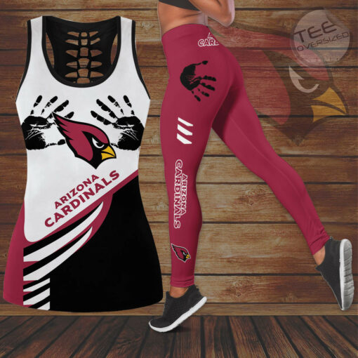 Arizona Cardinals Hollow Tank Top Leggings