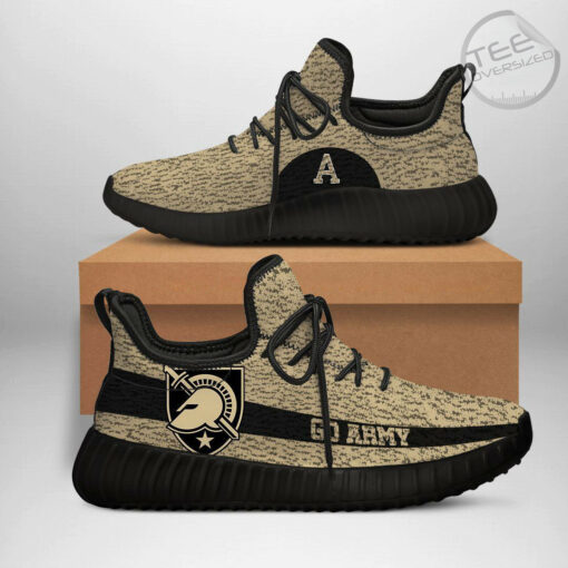 Army Black Knights Custom Sneakers 01