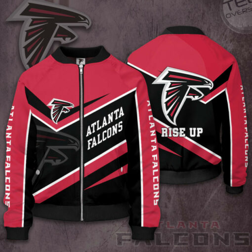 Atlanta Falcons 3D Bomber Jacket 01