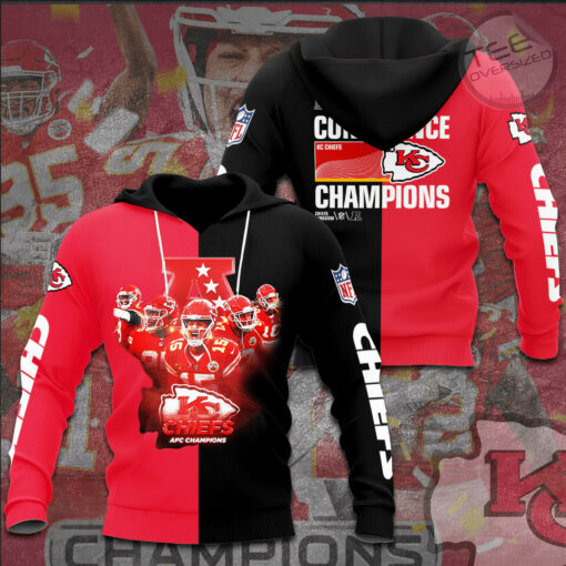 Best sellers Kansas City Chiefs 3D hoodie 01