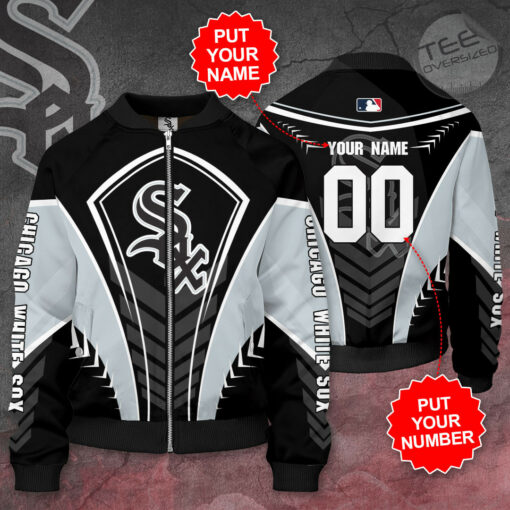 Chicago White Sox 3D Bomber Jacket 01