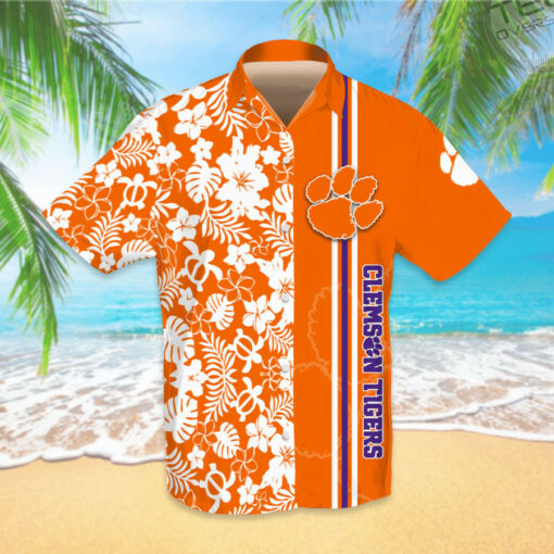 Clemson Tigers 3D Hawaiian Shirt