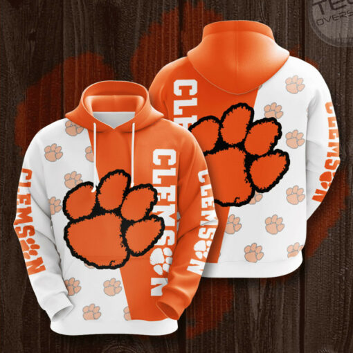 Clemson Tigers 3D Hoodie 01