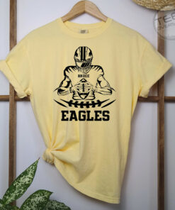 Custom Football Yellow Oversized T shirt