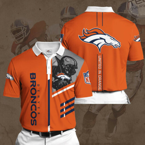 Denver Broncos 3D Polo 01