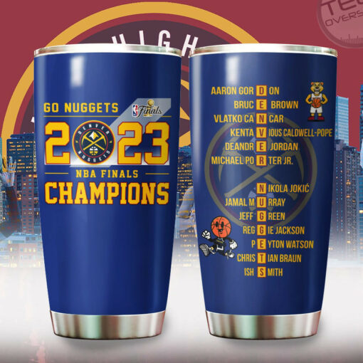 Denver Nuggets Blue Tumbler Cup OVS28623S5