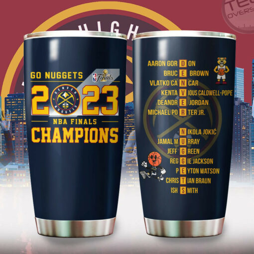 Denver Nuggets Navy Tumbler Cup OVS28623S4